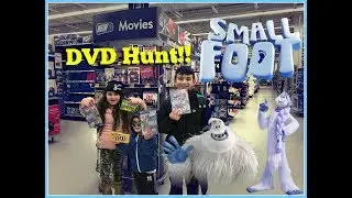 SMALL FOOT Movie DVD Hunt at Walmart! Looking for Oreos VLOG!