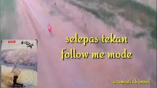 SG907smart drone /how to use follow me mode
