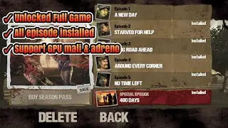 The Walking Dead Season 1 Mod Unlocked Episode 1-6