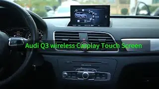 【Upgrade Your Audi Q3/A1】8&rdquo; Android Touch Screen with Wireless CarPlay & Android Auto!