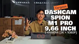 DASHCAM SPION CANGGIH DENGAN ADAS | Cargoos M1 Pro Unboxing, Instalasi Mobil, Hasil Kamera #cargoos