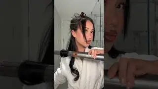 Trying Dyson Airwrap for the first time! ✨ #beauty #dysonairwrap #hair