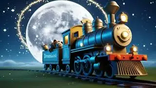 Goodnight Bunny, Goodnight Moon  | Sleep Story for Kids I Dreamland Train Bedtime Story for Kids