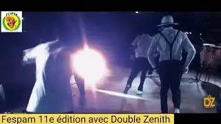 Double Zenith en spectacle sur le podium du Fespam