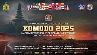 🔴 LIVE : 5TH MULTILATERAL NAVAL EXERCISE KOMODO 2025