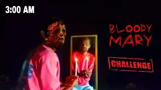 Bloody Mary Ghost Challenge At Night - कांच में दिखता है भूत !!!