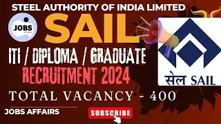 SAIL Latest Recruitment 2024 | SAIL Apprentice Recruitment 2024 | SAIL Recruitment 2024