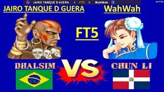 Street Fighter II': Champion Edition -JAIRO TANQUE D GUERA vs WahWah - FT5 - 1080P/60FPS -23.11.2024