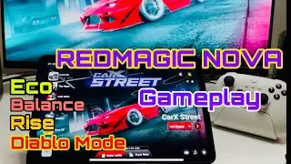 CarX Street Gameplay on RedMagic NOVA: FPS Meter Displayed!