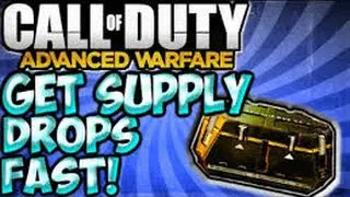 How to Earn Supply Drops WAY FASTER in Cod AW!