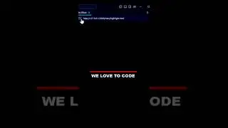 We Love To Code | Cool Hover Effect | HTML CSS
