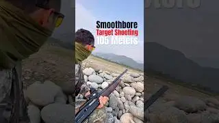 How far Slug can Hit a Target? Impossible shotgun Challenge #sports #review #hunting
