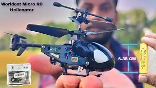 Worldest Micro 2.5 Channel RC Helicopter  Unboxing and Flying Testing || Mini  RC Helicopter 