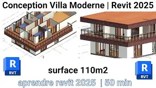 Devenir Expert Revit en 50 Minutes | Conception d'une Villa Moderne avec Revit 2025