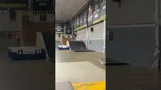 Fly Out Practice On A Resi Pad - @cjsskatepark #skateboarding #flyout #surftraining #skatepark