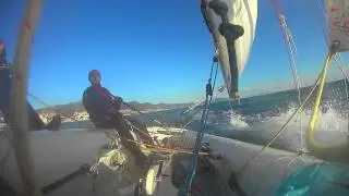 470 Scuffia spettacolare! - ripresa subacquea!
