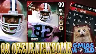 ALL NEW MADDEN 17 ULTIMATE LEGENDS 99 OVR OZZIE NEWSOME & RANDLE! MUT 17 | MADDEN 17 ULTIMATE TEAM