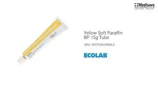 Yellow Soft Paraffin BP 15g Tube 3037030 SINGLE 1920x1080