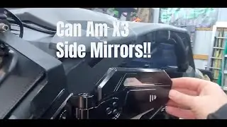 Quick Look at Kemimoto Side Mirrors on my Can Am Maverick X3