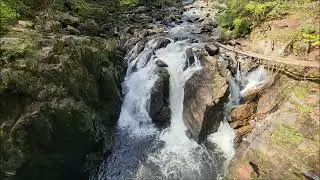 Black Linn Waterfall, The Hermitage, Dunkeld, Perth and Kinross, Scotland
