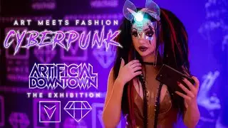 Vince Voltage & Jaded Jewall ft. Dani Divine &bull; ART meets FASHION &bull; Cyberpunk