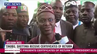 El-rufai Speaks On Tinubu Victory As President Elect
