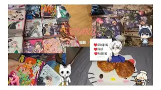 OTAKU VLOG/Shopping/Haul/reading/baking/Journal