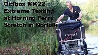 Octbox MK22 Powered Barrow Extreme Testing at Horning Ferry  in Norfolk