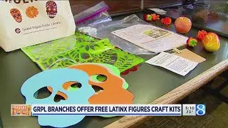 Grand Rapids libraries celebrate Latino icons with craft kits