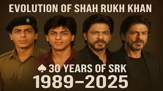 Evolution of #ShahRukhKhan From 