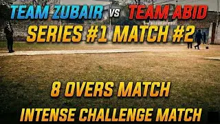 Indoor Cricket Match | 8 Overs Intense Challenge Game &ndash; Series #1 Match #2