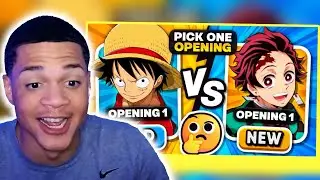 CHOOSE ONLY ONE ANIME OPENING (OLD VS NEW OPENINGS) REACTION!!