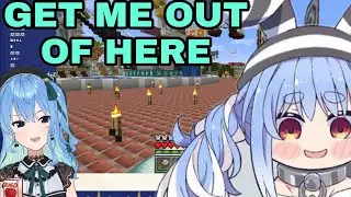 Hoshimachi Suisei Trapped In Pekoland | Minecraft[Hololive/Eng Sub]