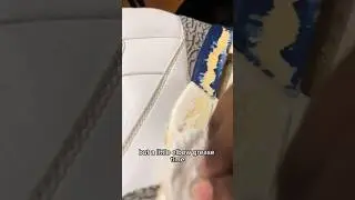 fixing paint cracking on JORDAN 3s