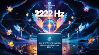 2222 Hz Angel Frequency | Divine Peace & Trusting the Process | 15 Minute Meditation Sound Alchemy