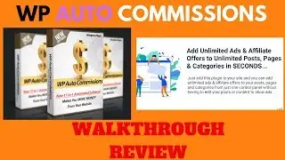 WP Auto Commissions Full Review Walkthrough And Bonuses