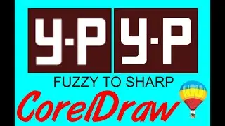 CorelDraw Tips & Tricks Trace a LOGO by Hand with Rectangles