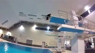 Neusser Turmspringer Jahresabschluss Training 2017  Cologne Bombs
