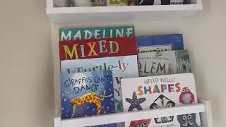 Oirfaxs Floating Nursery Book Shelves, Installation Explained + My Advice To Others
