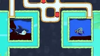 save the fish game | Pull the Pin Next Level 1100 to 1200 Level gameplay | who will win shark fish