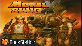 Metal Slug X [PS1] Gameplay Insano em HD no Emulador DuckStation! (PC)