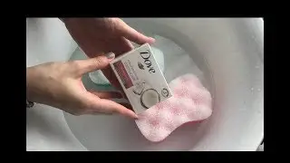 ASMR on request, soap DOVE, sponges, lots of foam❤️ASMR по просьбам мыло DOVE,губки,много пены