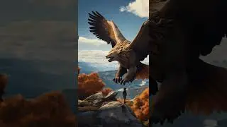 Epic Flying Animals Fight#animation #trap #gaming #entertainment