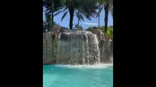 Vacation Village at Weston - Waterfall Feature at Main Pool