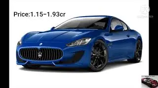 Maserati cars in india with their price || Maserati cars Vedant Car World
