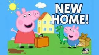 Peppa Pig Buys a New Home 🏡 | Fun Kids Storytime | JDN Kids Adventures