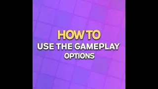 Scrabble GO - How to access the Gameplay Options