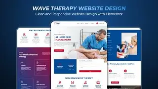 Conversion-Focused Therapy Website - Elementor Design for Minnesota Clinic