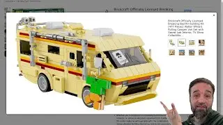 Официальная модель дома на колесах из сериала &laquo;Во все тяжкие&raquo; от Brickcraft уже в продаже! Новая ...