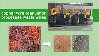 Copper wire recycling machine will be separated from the plastic by weighting method which produced.